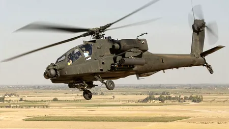 Un elicopter american AH-64 Apache s-a prăbușit lângă strâmtoarea Ormuz. Ambii piloți, salvați și nevătămați
