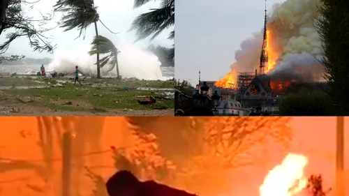 Calamități naturale produse la nivel global în 2019: De la incendii de vegetație catastrofale la cutremure și erupții vulcanice
