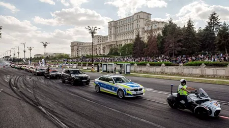 Campionatul Național de Drift ÎNCEPE cu record de participare la etapa din Piața Constituției