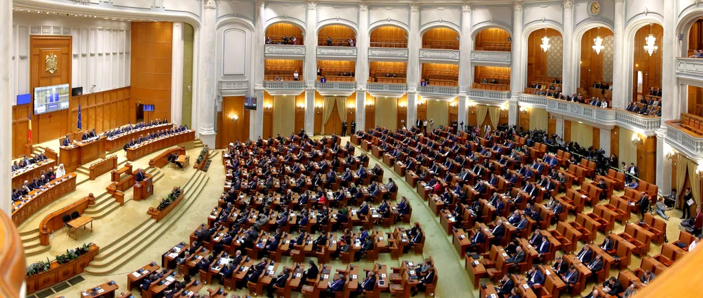 Plenul Parlamentului este convocat joi pentru citirea moțiunii de cenzură - DOCUMENT