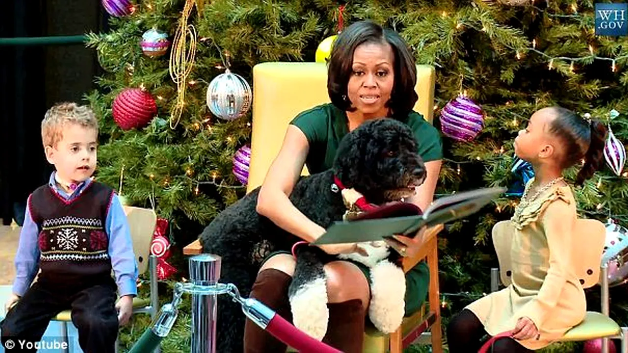 Câinele familiei Obama, în centrul atenției la un eveniment caritabil. VIDEO