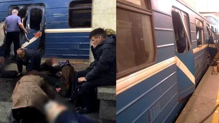 ATAC TERORIST la Sankt Petersburg: un kârgâz, posibilul autor. Cel puțin 14 morți și 49 de răniți. VIDEO