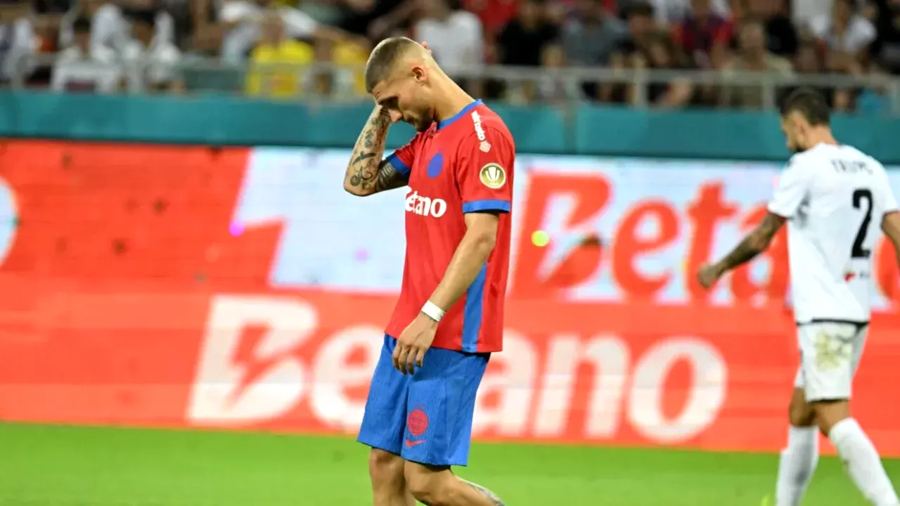 Daniel Bîrligea merge la tratament în Serbia, la celebrul vraci Marijana Kovacevic. Atacantul FCSB s-a accidentat în partida cu CFR Cluj