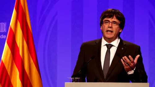 Puigdemont acuză UE că susține „lovitura de stat împotriva Cataloniei: Nu voi renunța niciodată la acest ideal