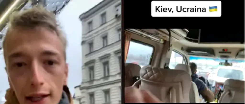 EXCLUSIV. Mărturia lui Cristian, vloggerul român care a reușit să fugă din Kiev: „Am primit o bătaie în ușă la 6 dimineață. Mi-au spus că au bombardat Kievul”