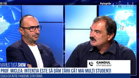 VIDEO | Prof. univ. dr. Mircea Miclea, despre introducerea studiilor superioare de scurtă durată: „Una dintre intenții este ca, pe orice căi, să aduci cât mai mulți elevi la universitate. Demografia este în cădere liberă, sunt tot mai puțini absolvenți de liceu”