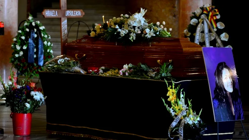 Pianista Mihaela Ursuleasa a fost înmormântată cu onoruri militare, la cimitirul Bellu din București