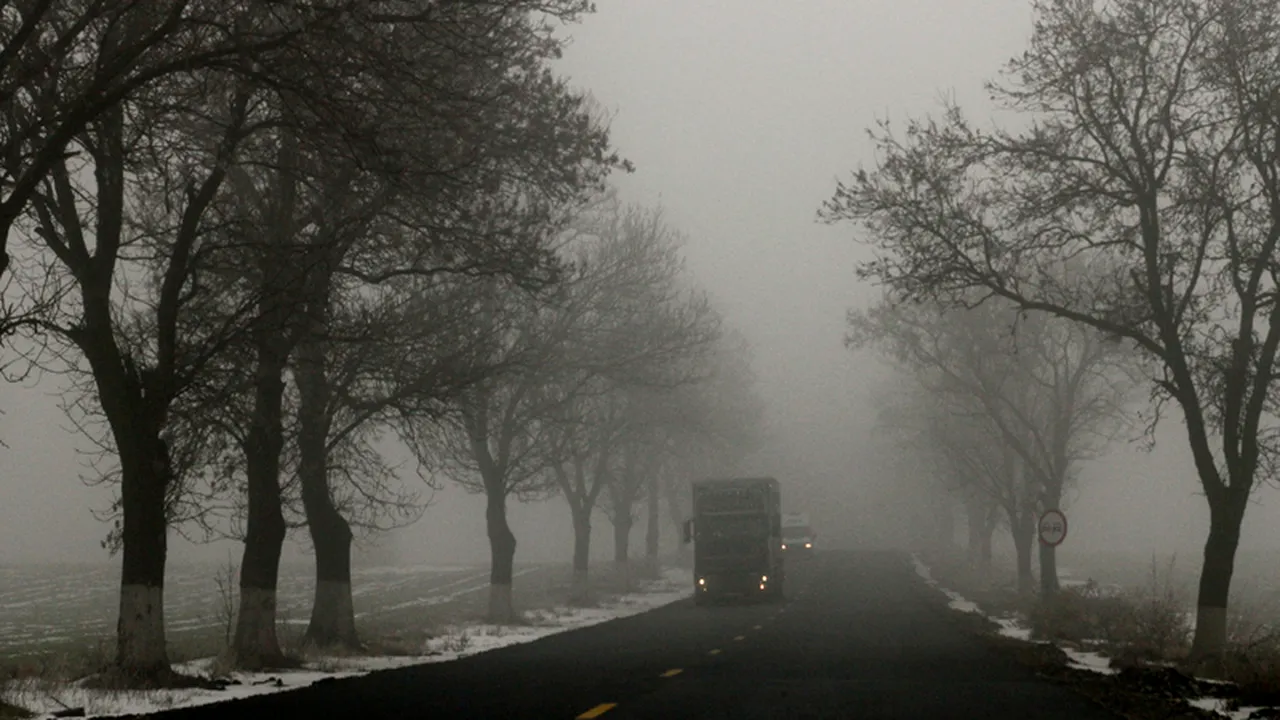 AVERTIZARE DE CEAȚĂ valabilă pentru șapte județe