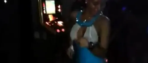 VIDEO: Una dintre cele mai cunoscute asistente TV, filmată în ipostaze indecente în club