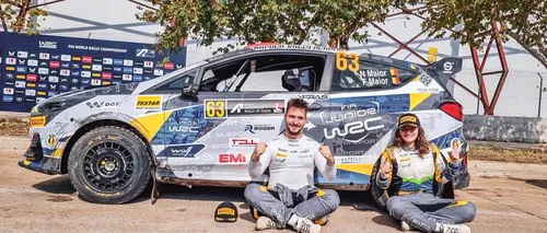 Frații Maior au CÂȘTIGAT Acropole Rally și sunt vicecampioni mondiali de juniori la raliuri