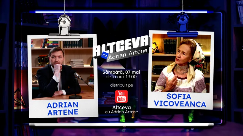 Sofia Vicoveanca, invitată la podcastul ALTCEVA cu Adrian Artene