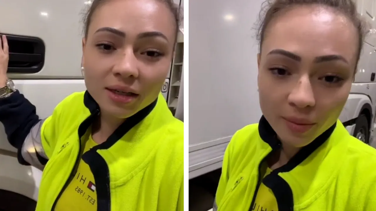 VIDEO| Cât a ajuns să plătească pentru motorină Paula, șoferița de TIR cu 100.000 de urmăritori pe TikTok