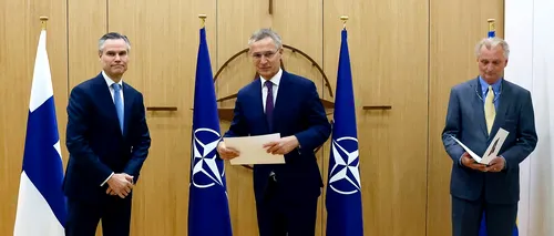 Suedia și Finlanda și-au depus astăzi candidaturile pentru aderarea la NATO