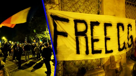 A șaptea noapte de proteste în fața Arestului Central, unde este închis Călin Georgescu. 200 de persoane cer eliberarea fostului candidat la alegerile prezidențiale