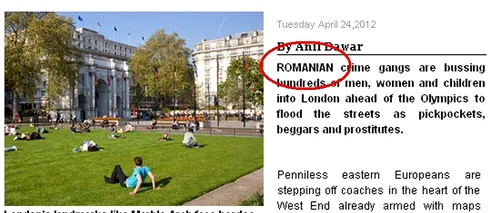 Presa britanică: Grupări din România aduc sute de cerșetori, hoți și prostituate la Londra, înaintea JO
