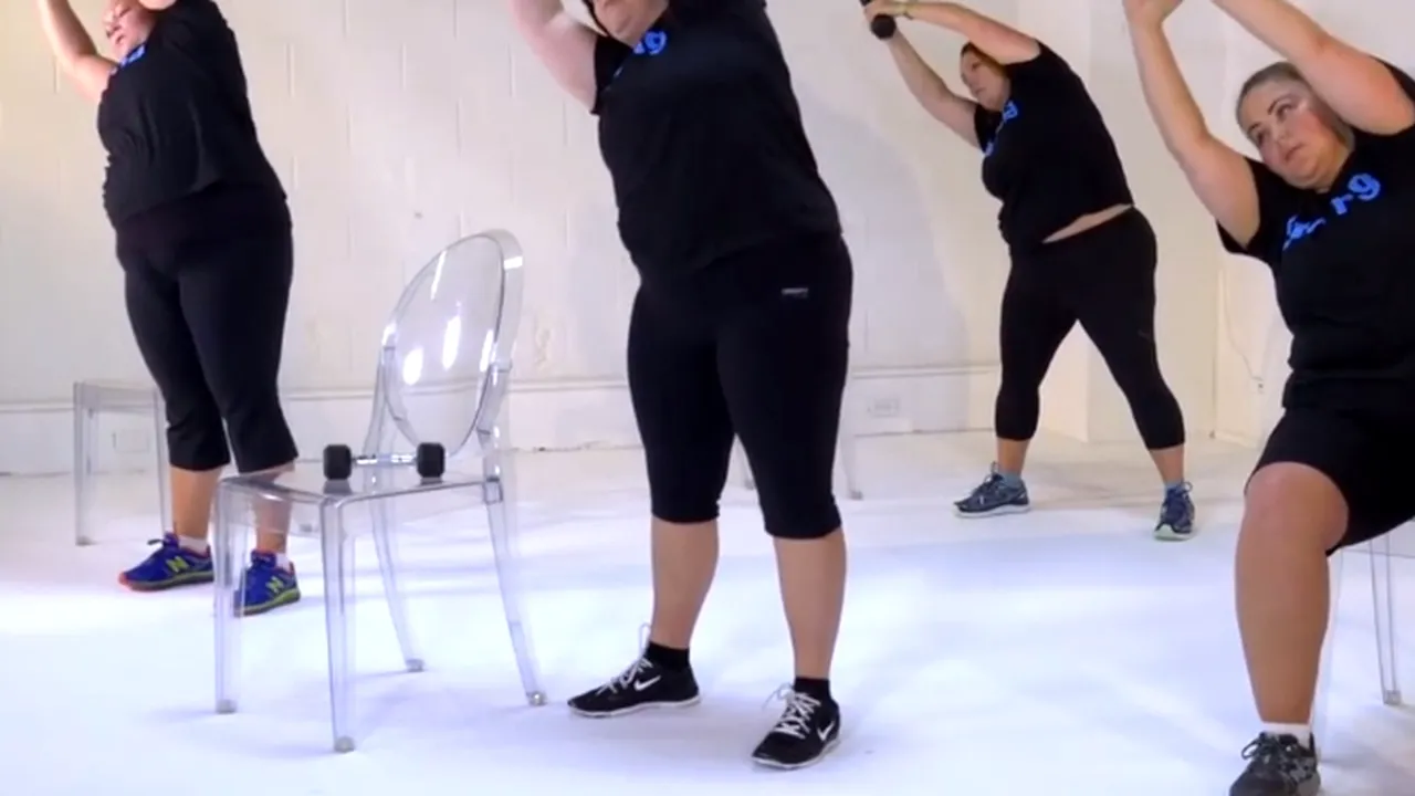 Femeile plinuțe care vor să revoluționeze industria DVD-urilor cu exerciții de fitness