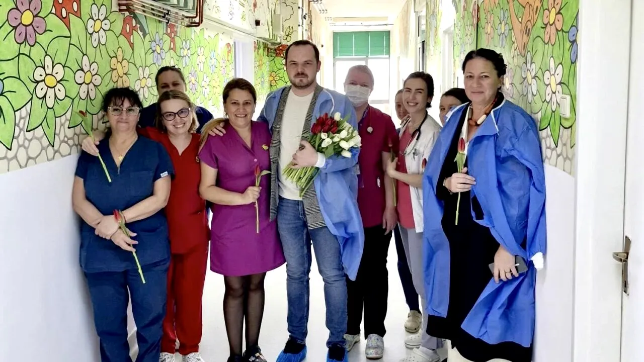 Ministrul Sănătăţii, Alexandru Rogobete, vizită simbolică de 8 Martie la maternitatea Spitalului Universitar: „Am vrut să fiu acolo unde viaţa începe”