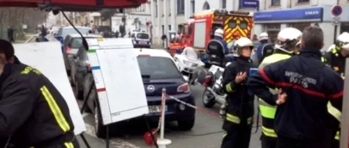 Imaginea care apare pe site-ul Charlie Hebdo, după atentatul terorist de azi dimineață
