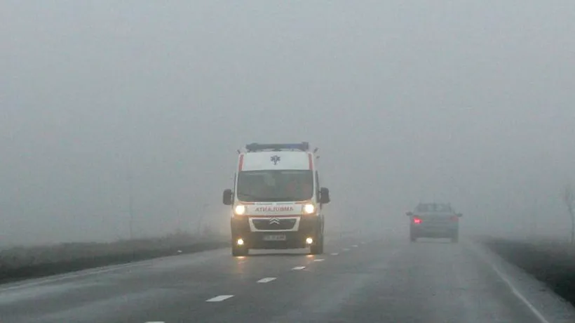 VREMEA. Circulație îngreunată pe autostrăzile A1 și A2, din cauza zăpezii și a poleiului. În București ninge
