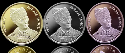 BNR comemorează 200 ani de la nașterea lui Avram Iancu. Sunt lansate noi monede