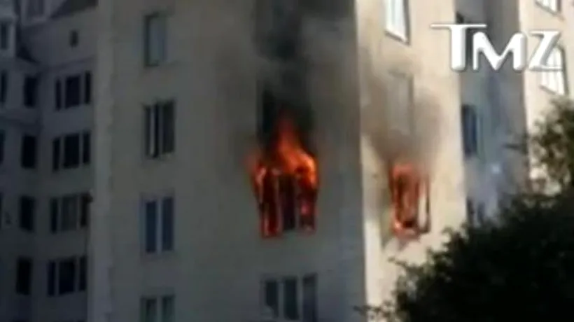 VIDEO. Apartamentul unei actrițe din seria Twilight, distrus de incendiu. Câinele vedetei a ars de viu