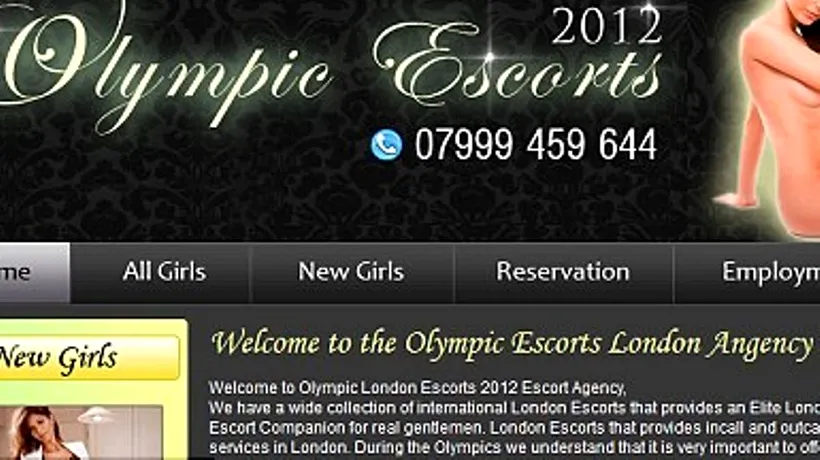 Prostituatele din Londra oferă servicii tematice în perioada Jocurilor Olimpice