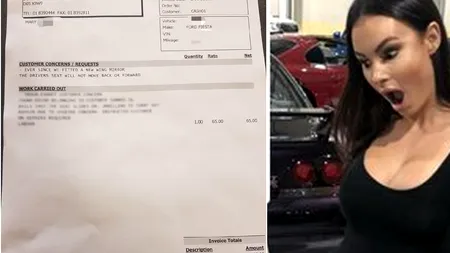 O șoferiță a returnat mașina la service, pe motiv că nu mai putea regla scaunul șoferului. Când angajații i-au spus ce au descoperit, femeia a crezut că moare de rușine - FOTO