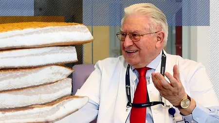 Cât de sănătoasă este SLĂNINA cu ceapă. Răspunsul neurochirurgului Vlad Ciurea: „Mai trebuie o generație ca să ne educăm”