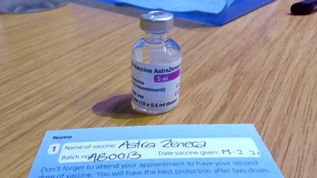 Tromboze la nivelul tuturor organele în cazul bărbatului din Târgu Jiu mort după ce s-a vaccinat cu AstraZeneca