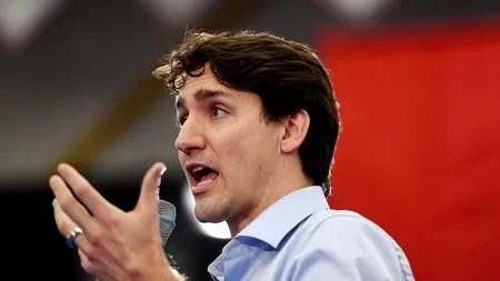 Ieșire nervoasă a lui Justin Trudeau în timpul unui discurs: „Vă rog să plecați! O să rugăm poliția să vă dea afară pe amândouă