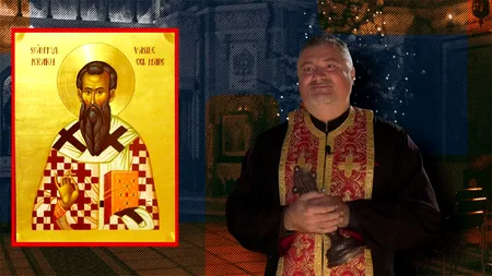 EXCLUSIV VIDEO | Viața Sf. Vasile cel Mare. Părintele Gabriel Cazacu: „Un sfânt care se deosebește de restul luceferilor din peisajul ortodoxiei”
