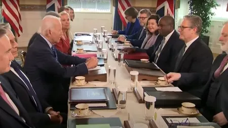 RĂZBOI în Ucraina, ziua 934. Biden și Starmer, întrevedere la Casa Albă, pe fondul celor mai recente amenințări făcute de Putin