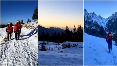 O tânără de 25 de ani a CĂZUT într-o prăpastie de peste 100 de metri, în Munții Bucegi. Salvamont a intervenit în forță