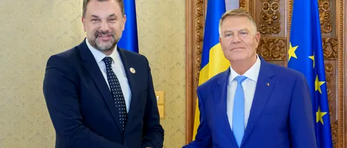 <i class='ep-highlight'>Klaus</i> <i class='ep-highlight'>Iohannis</i>, DISCUȚII cu ministrul Afacerilor Externe al Bosniei și Herțegovinei / România susține parcursul euroatlantic al Balcanilor de Vest
