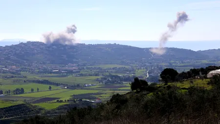 Confruntări intense la frontiera dintre Israel și Liban /Lider HEZBOLLAH, vizat de un raid aerian israelian