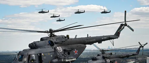 Rusia pregătește o demonstrație de forță, în plin conflict cu SUA, cu zeci de avioane, elicoptere și sisteme de rachete S-400