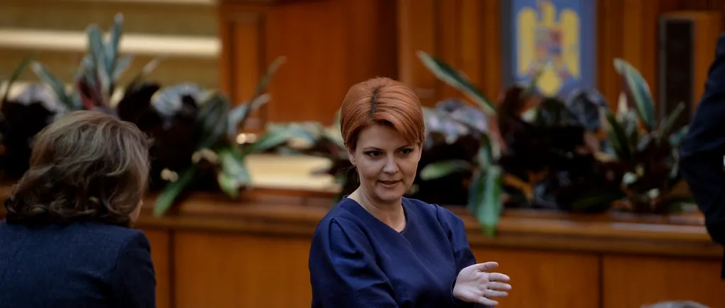 Lia Olguța Vasilescu a depus la Senat Legea salarizării. Cine a semnat în favoarea ei