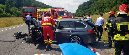 Un accident grav s-a produs în județul Brașov. Un mort și șase răniți, printre care și un copil