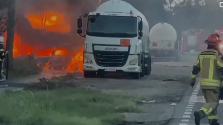 VIDEO | Răniții din explozia de la Crevedia, transportați la București. Cel puțin o victimă a decedat