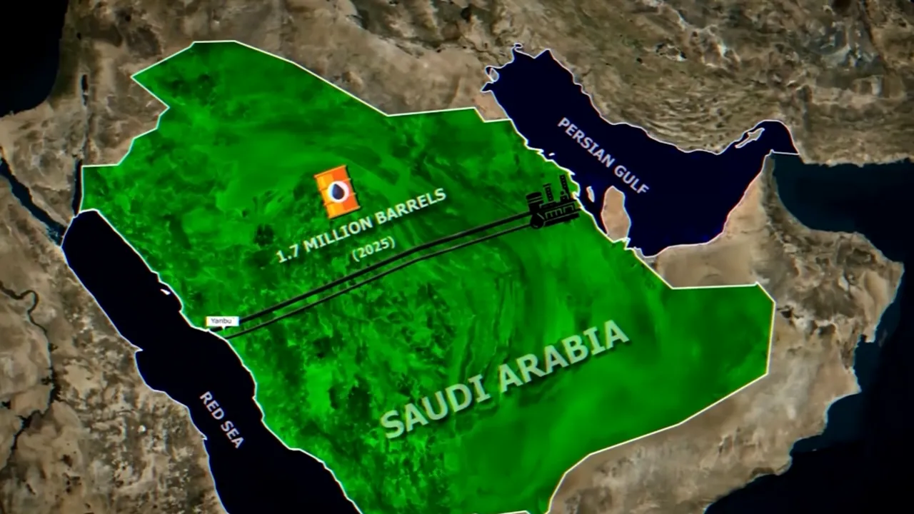 Conducta strategică de petrol Est–Vest din Arabia Saudită, din nou funcțională după atacuri