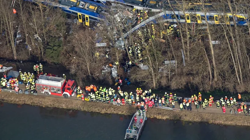 Cel mai grav accident feroviar produs în Germania în 2015, cauzat de un muncitor care se juca pe telefon