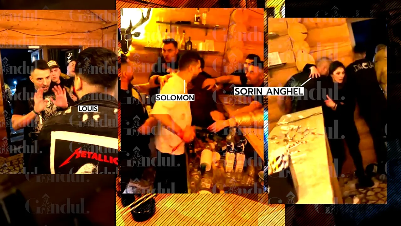 Singurele imagini ale crimei de la Padina. Cum și-au atacat victima fiii vrăjitoarei Sidonia. “Aorde, Solomon!”/”Bă, faceți CRIMĂ!”