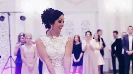 Moment emoționant la o nuntă din Chișinău. Ce s-a întâmplat după ce mireasa a aruncat buchetul