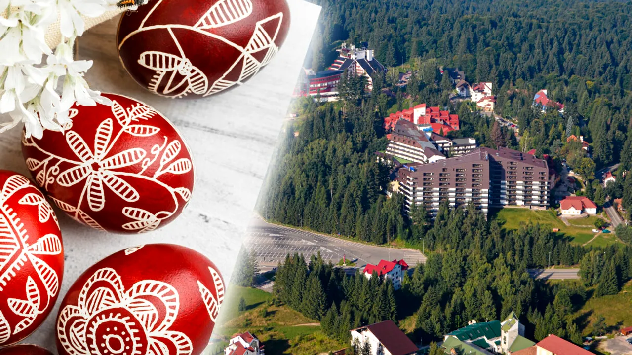 Cât costă un sejur la Poiana Brașov de Paște, în aprilie 2026.  Cu ce vor fi serviți oaspeții la cazare