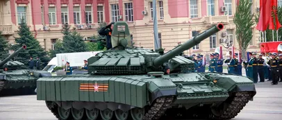 Un militar ucrainean a capturat un tanc rusesc, cu defecțiuni. A sunat apoi la fabrica din RUSIA: „Alo, Aleksandr?”
