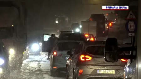 Voie bună și glume între șoferii de pe Valea Prahovei: „Dacă nu mă întorceam de la Predeal, ajungeam în martie”