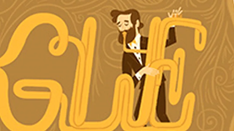 Google și-a modificat logoul pentru a-l sărbători pe inventatorul saxofonului, Adolphe Sax