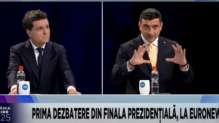 Prima DEZBATERE prezidențială George Simion - Nicușor Dan / Simon: Președintele României trebuia să fie ALTCINEVA