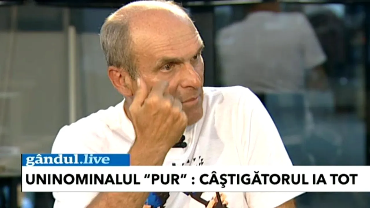 Gândul LIVE. CTP: Cei care votează partidul lui Dan Diaconescu sunt alienați mintal