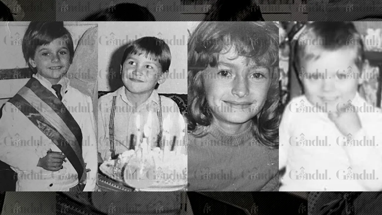 EXCLUSIV | De Ziua Copilului, află cine este ministrul care visa să devină tenismen și ce parlamentar adora ”furatul” cireșelor. GÂNDUL are fotografii